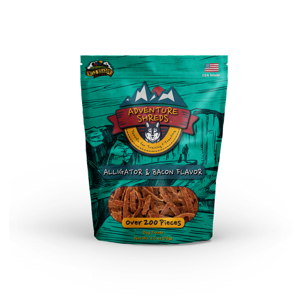ドッグフード A.kuda AdvSh_Alligator_FrontOfBag_gra
