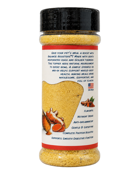 Balance Boosters - Happy Tummy Egg and Turmeric Pet Food Topper - Wild ...