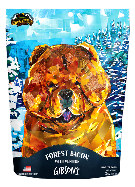 Gibson's Forest Bacon with Venison - Jerky Dog Treats