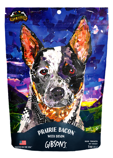 Gibson's Prairie Bacon with Bison - Jerky Dog Treats